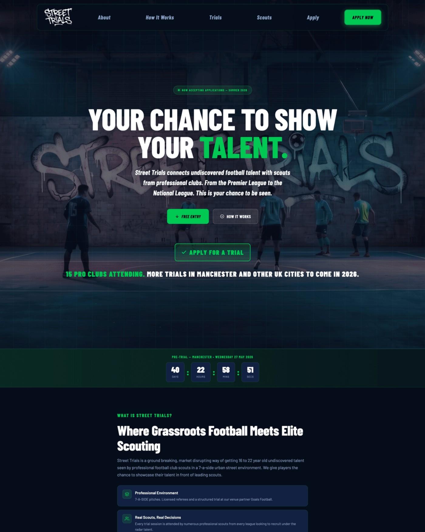 Street Trials website