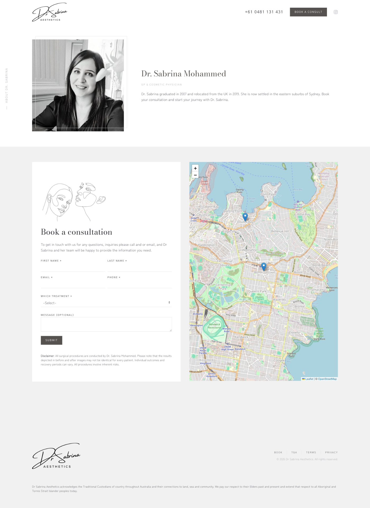 Dr Sabrina — Local Business