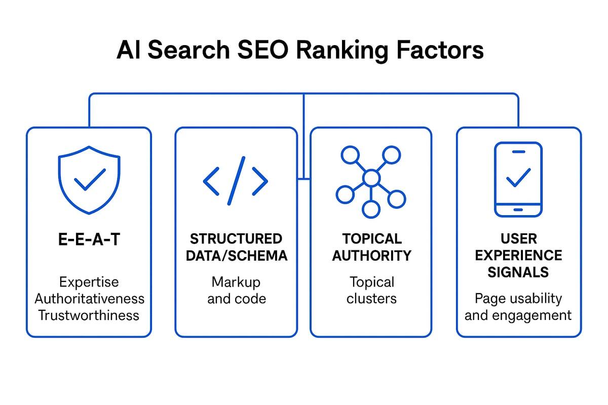 Core AI Search Ranking Factors for 2026