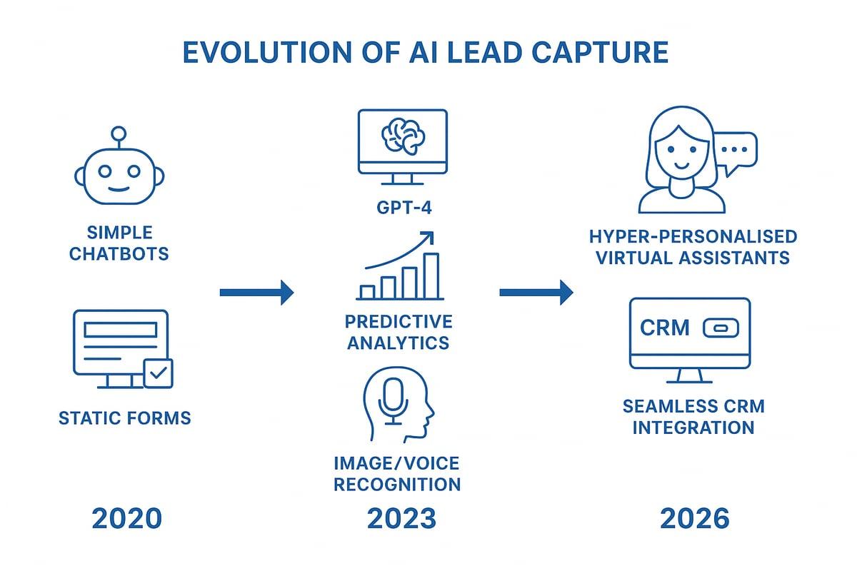The Evolution of AI Lead Capture: 2020–2026