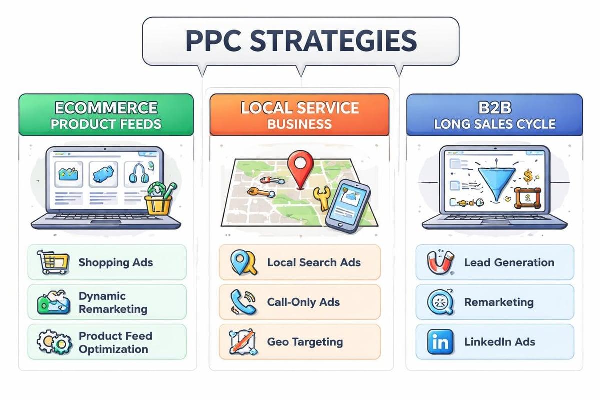 PPC specialization by business type
