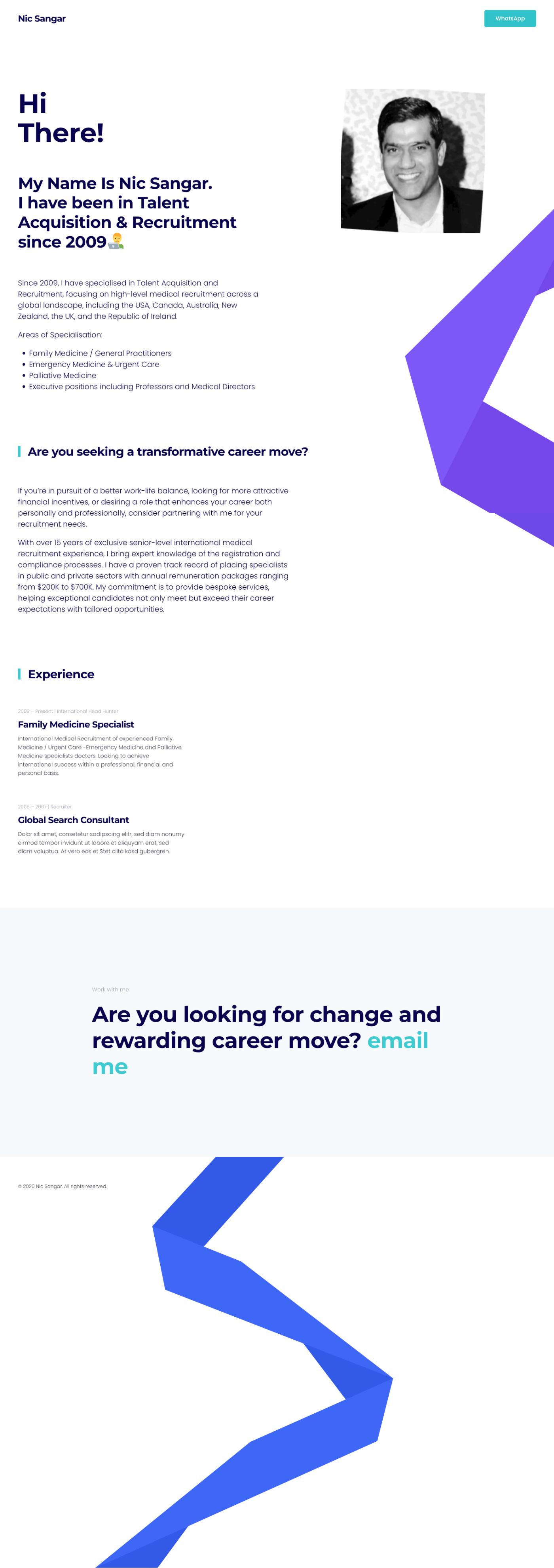 Nic Sangar — Creative