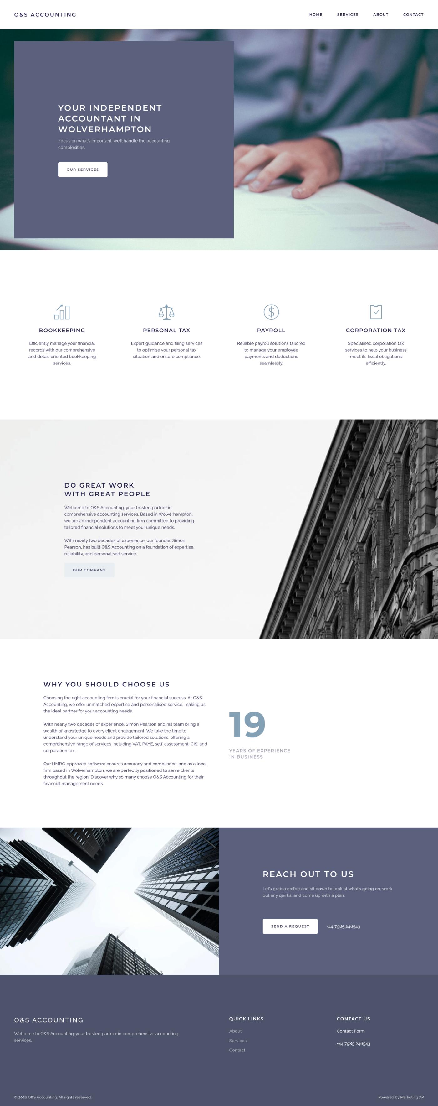 O&S Accounting — Local Business