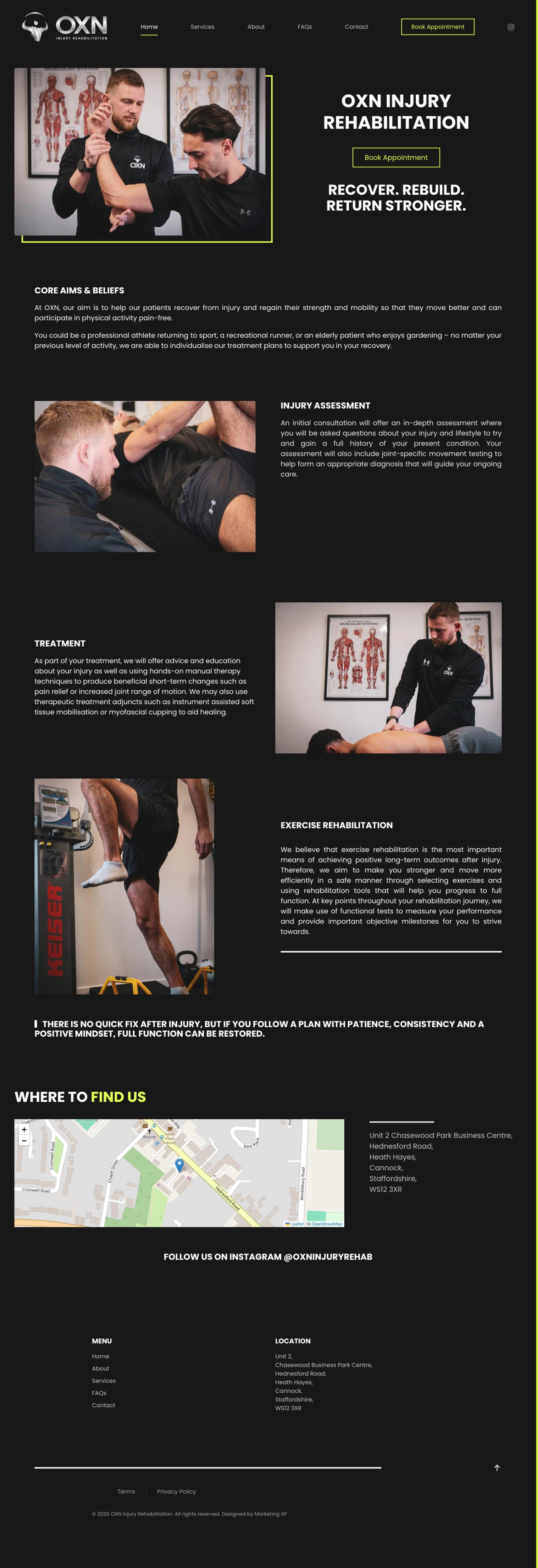 OXN Injury Rehabilitation — Local Business