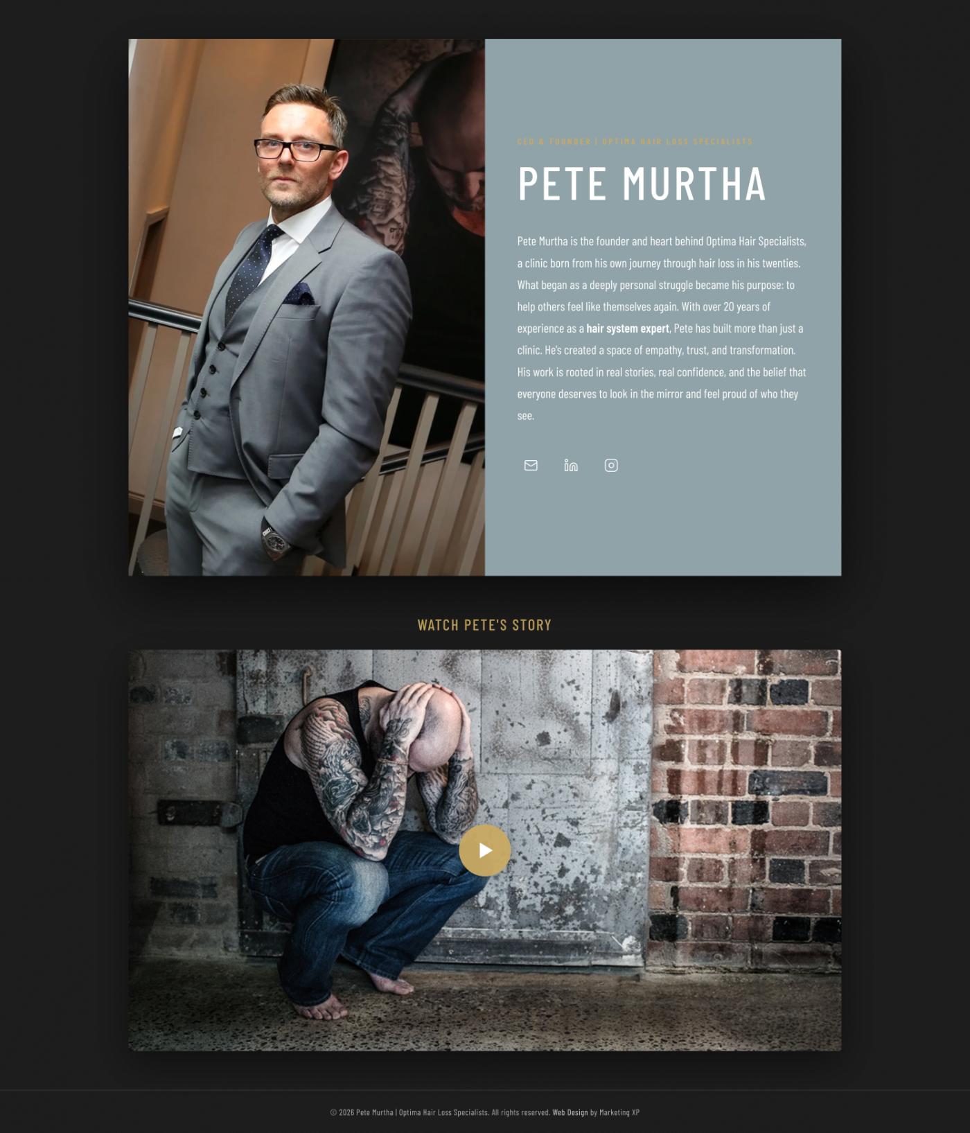 Pete Murtha — Corporate