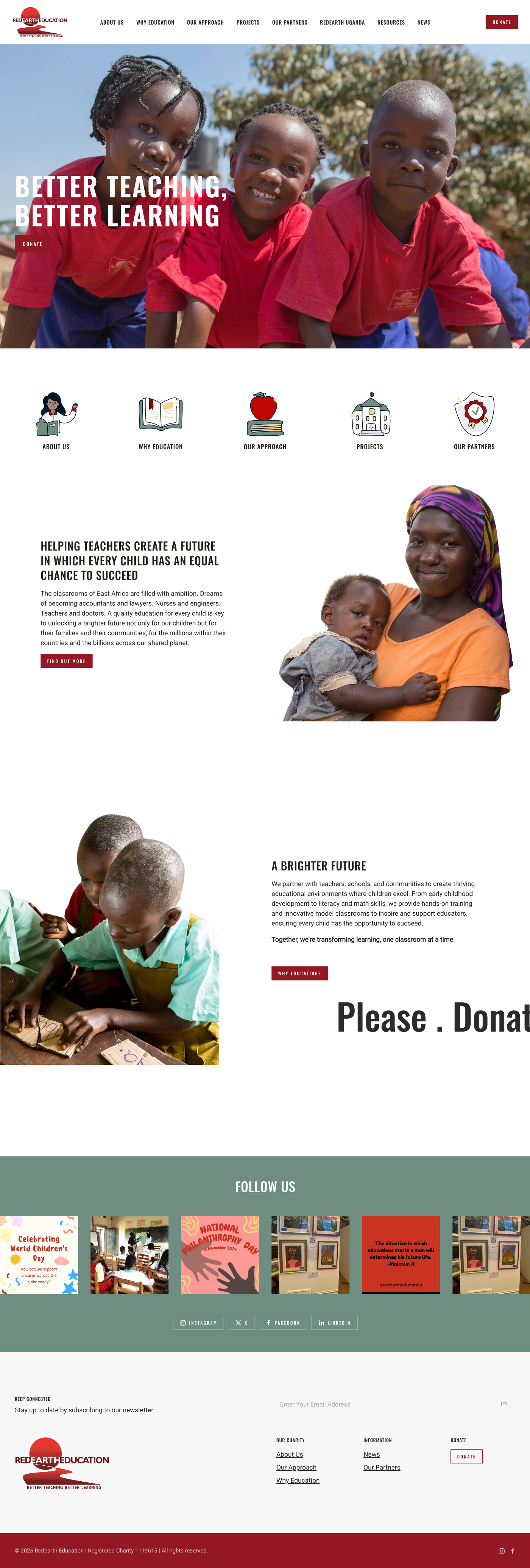 Red Earth — Charity