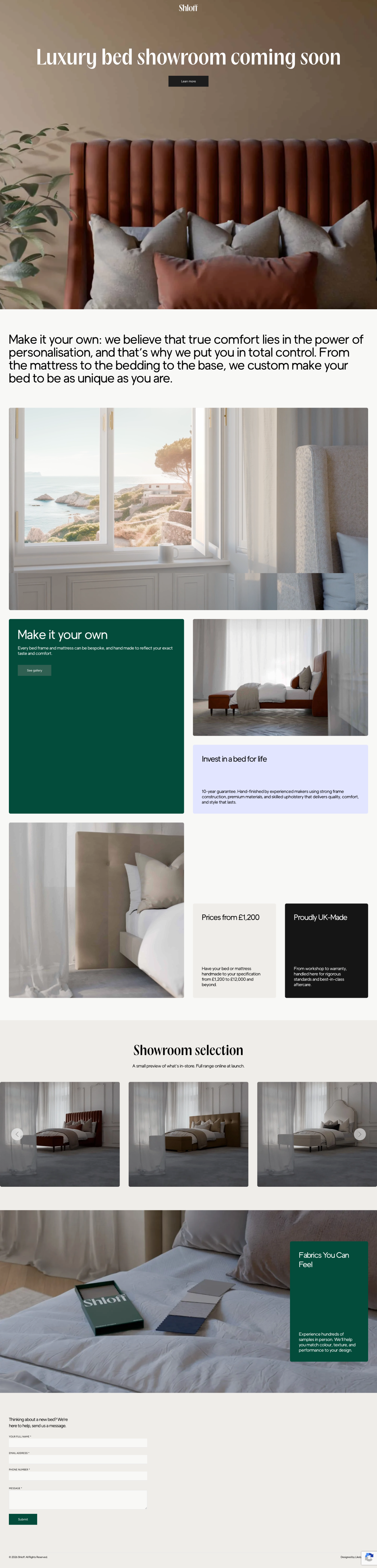 Shloff — Corporate